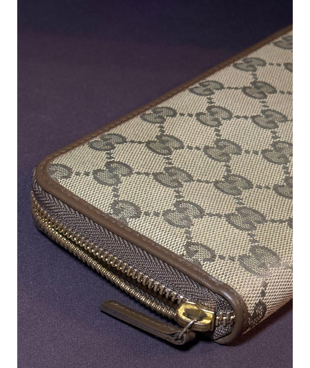 GUCCI Бежевый кошелек, фото 2