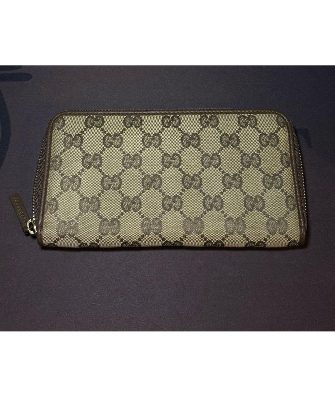 GUCCI Бежевый кошелек, фото 9