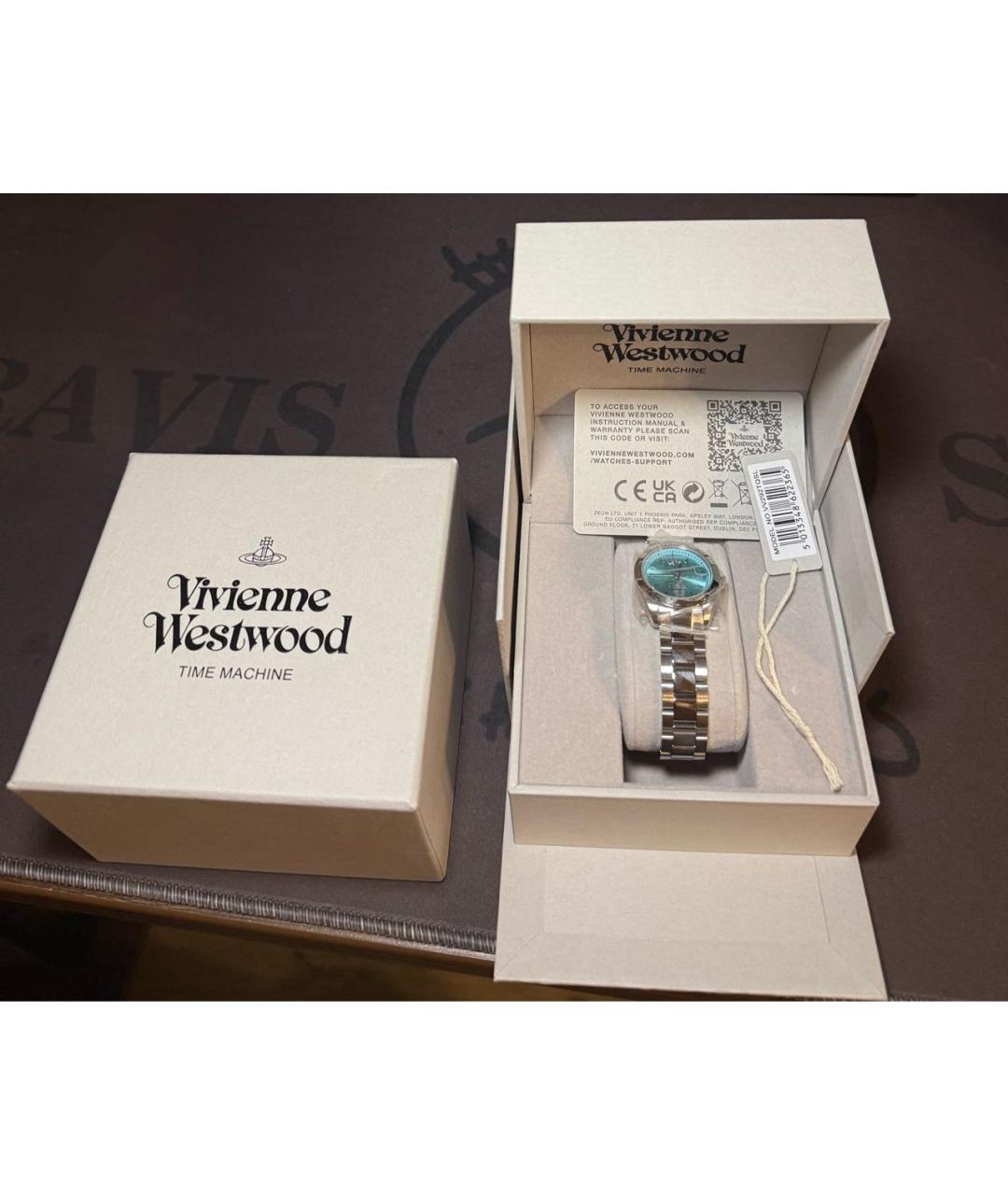 VIVIENNE WESTWOOD Серебряные с серебряным покрытием часы, фото 4