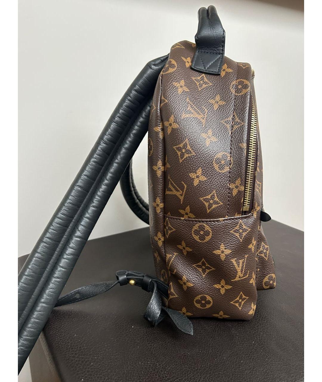 LOUIS VUITTON Коричневый рюкзак из канвы, фото 2