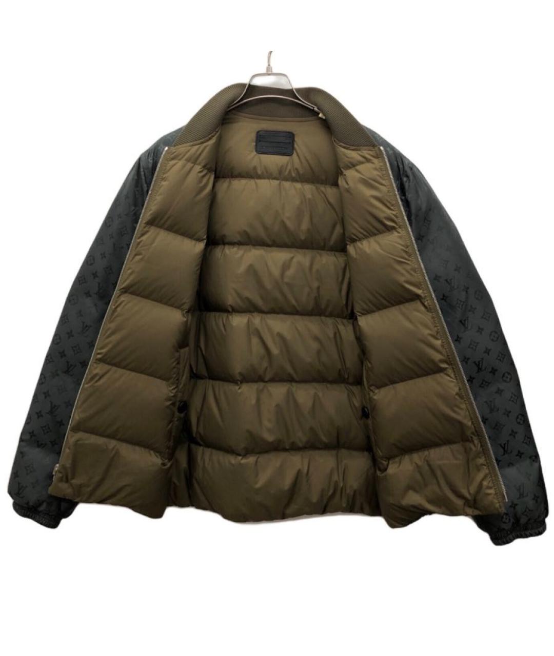 LOUIS VUITTON Хаки куртка, фото 3
