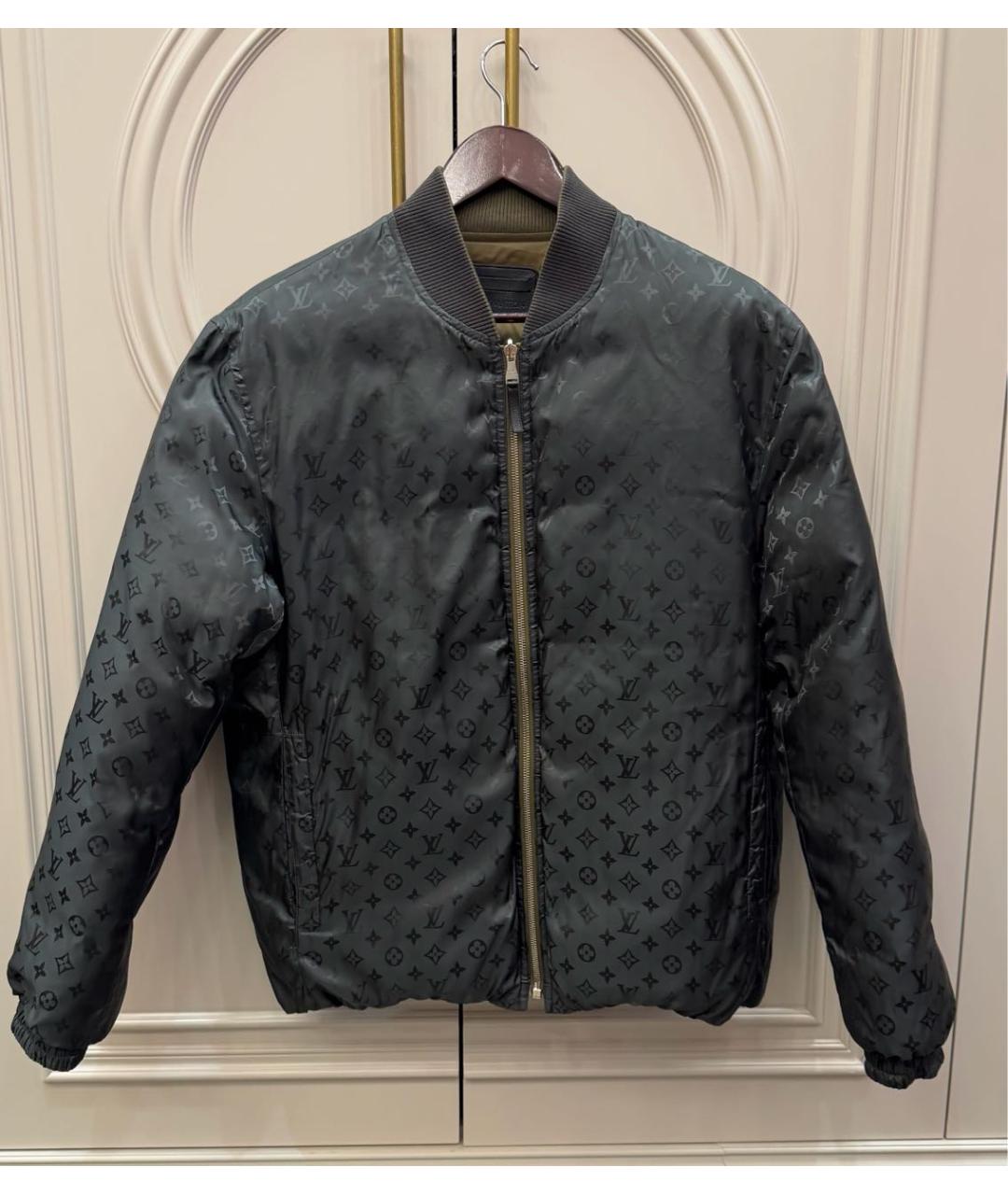 LOUIS VUITTON Хаки куртка, фото 6