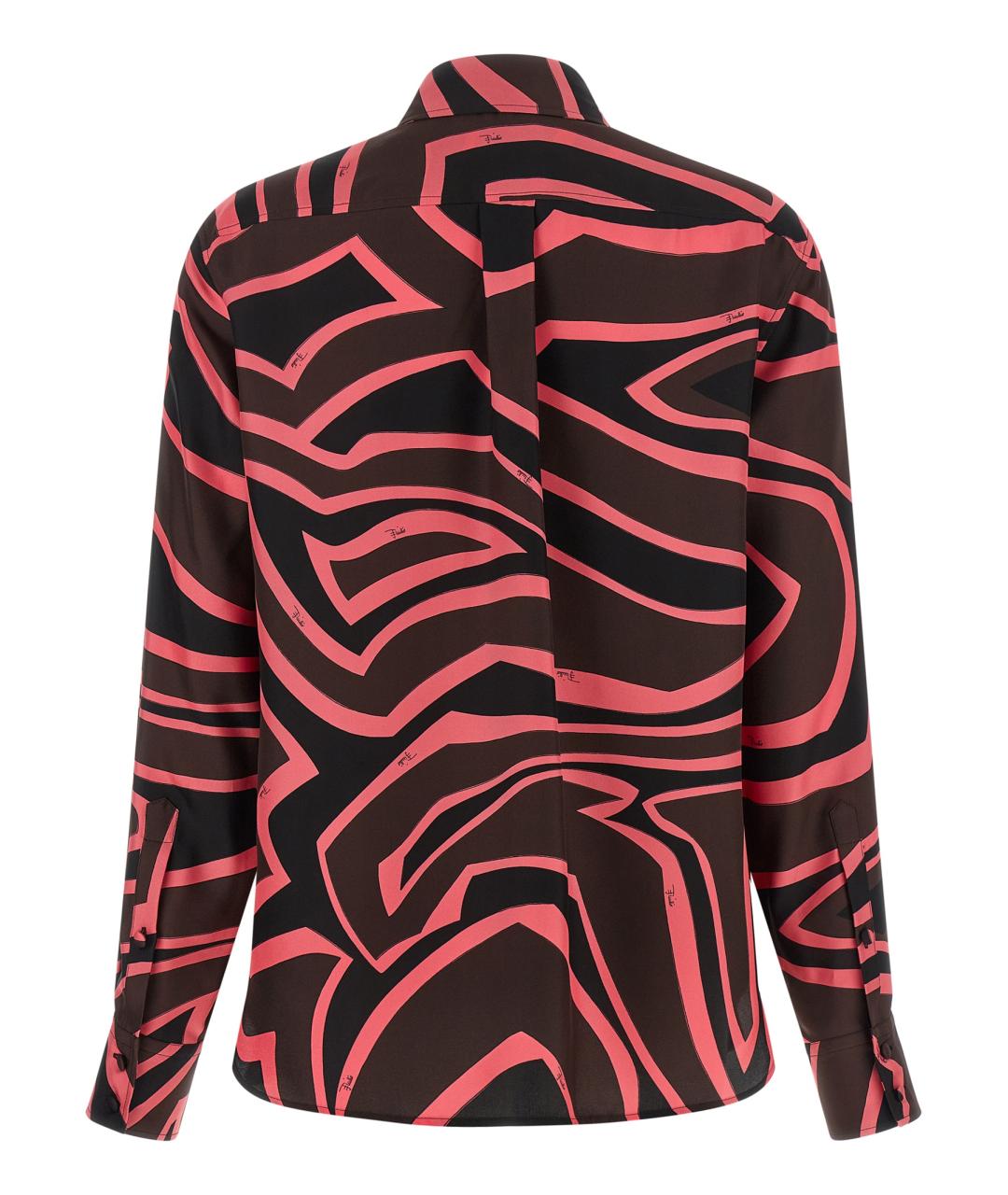 EMILIO PUCCI Мульти шелковая рубашка, фото 2