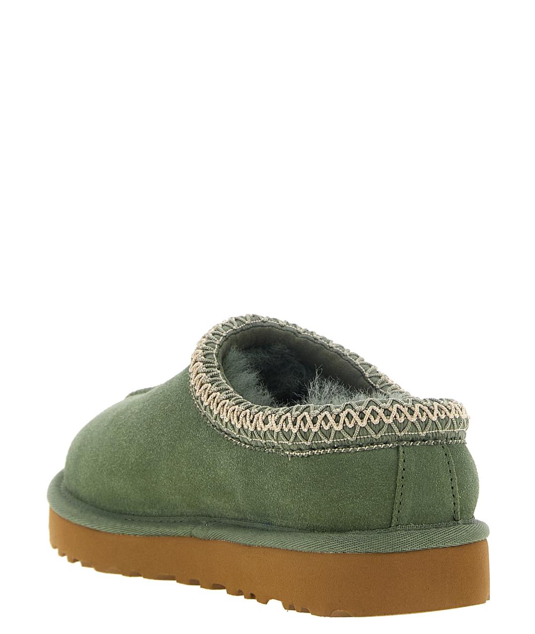 UGG Зеленые замшевые сабо, фото 3