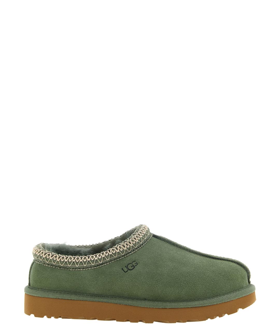 UGG Зеленые замшевые сабо, фото 1
