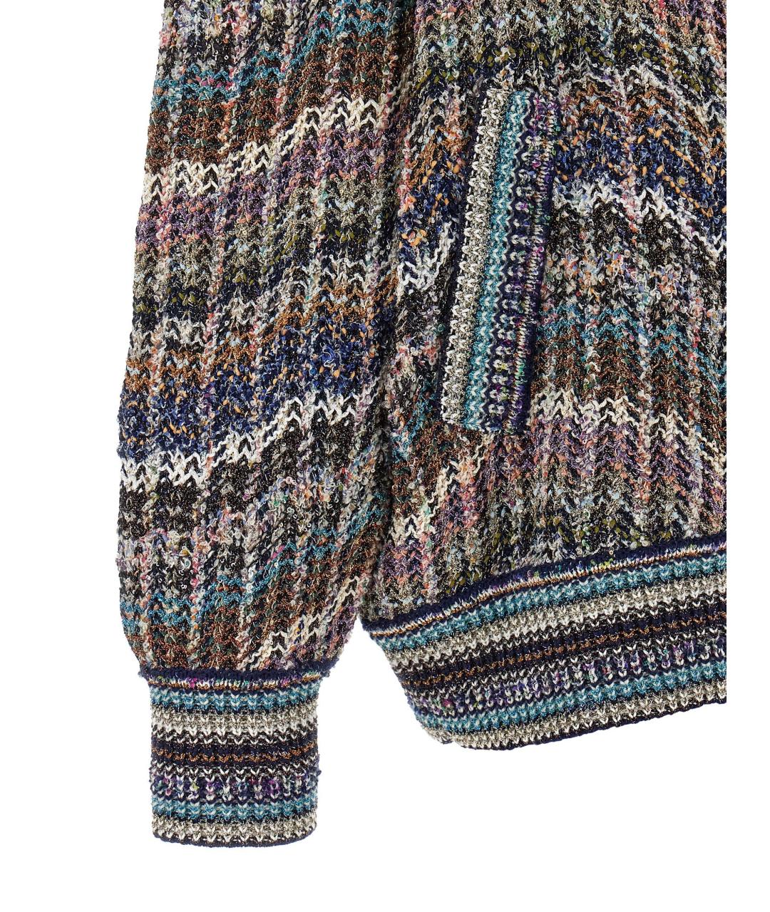 MISSONI Мульти полиамидовый кардиган, фото 4