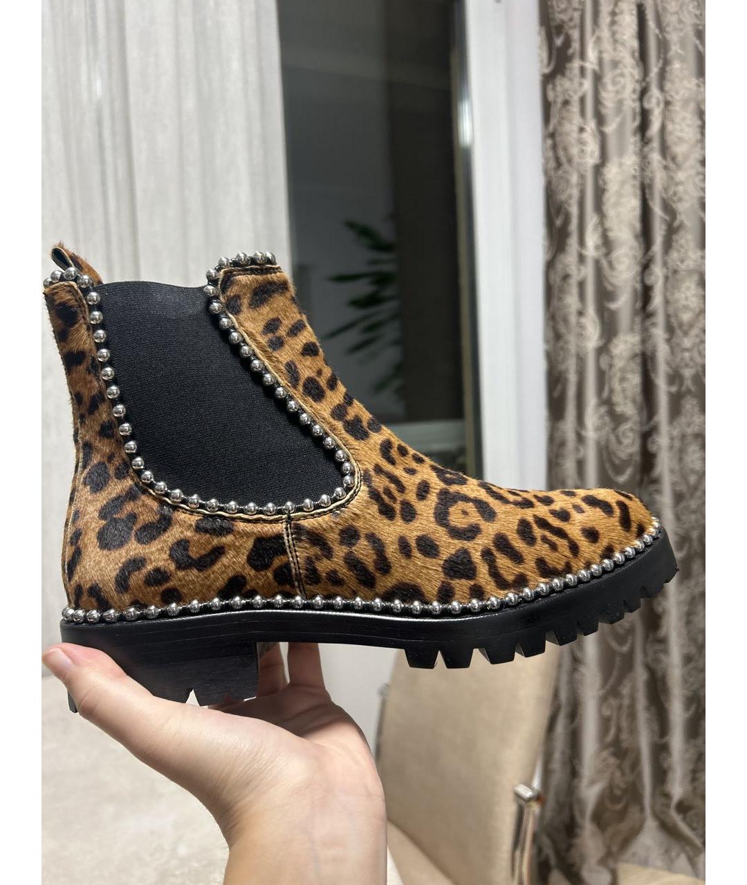 ALEXANDER WANG Мульти кожаные ботинки, фото 4