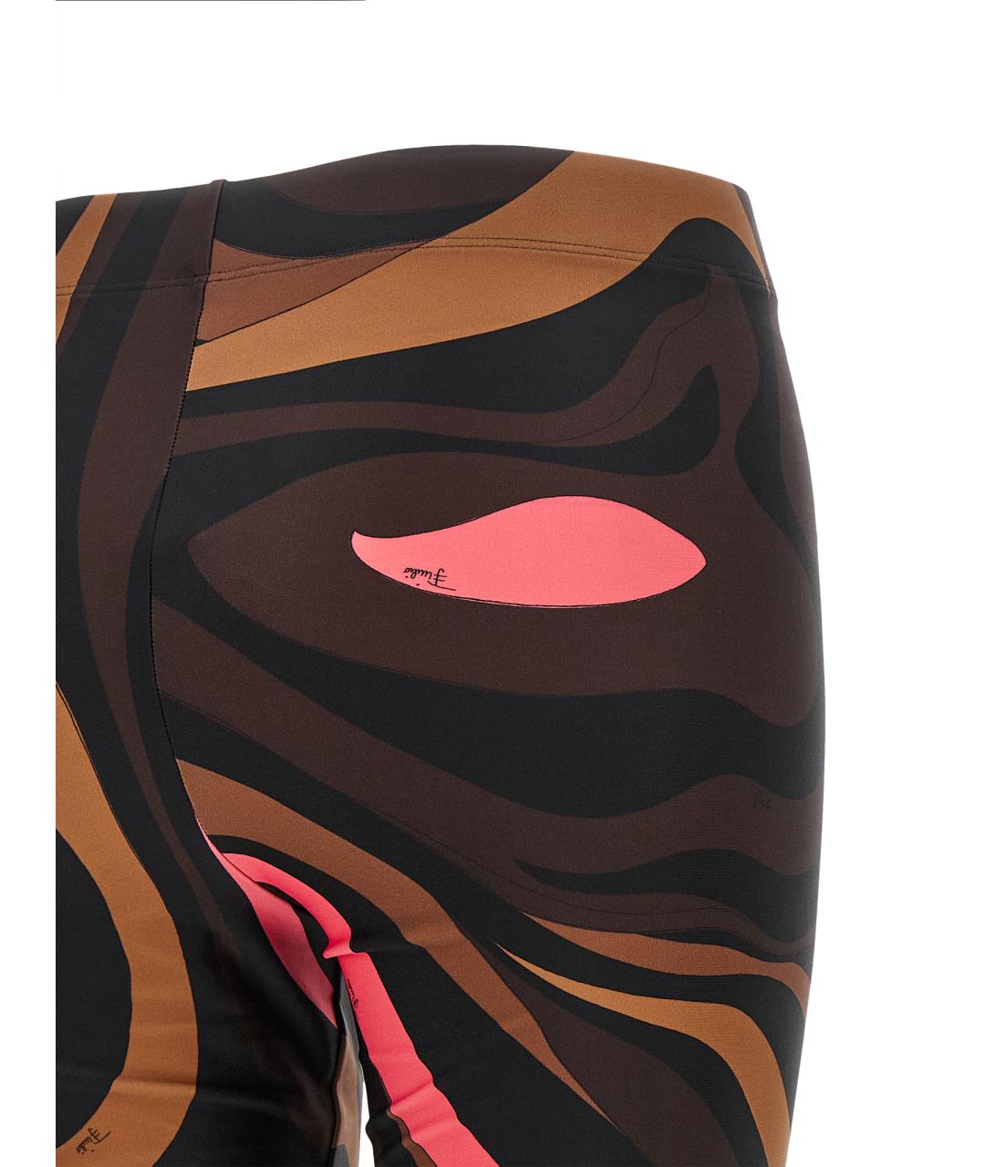 EMILIO PUCCI Мульти полиамидовые леггинсы и велосипедки, фото 4