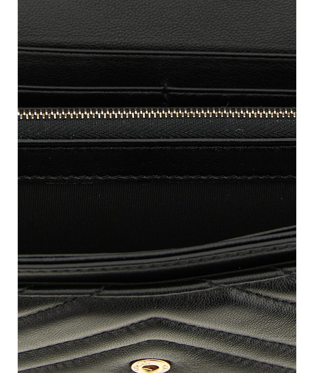 GUCCI Черный кожаный кошелек, фото 3