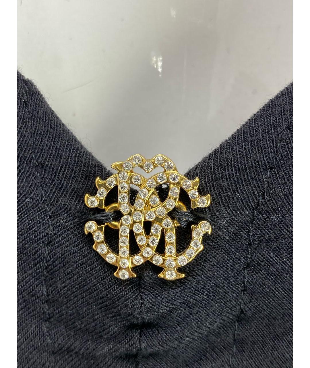 ROBERTO CAVALLI Черная модальная блузы, фото 4