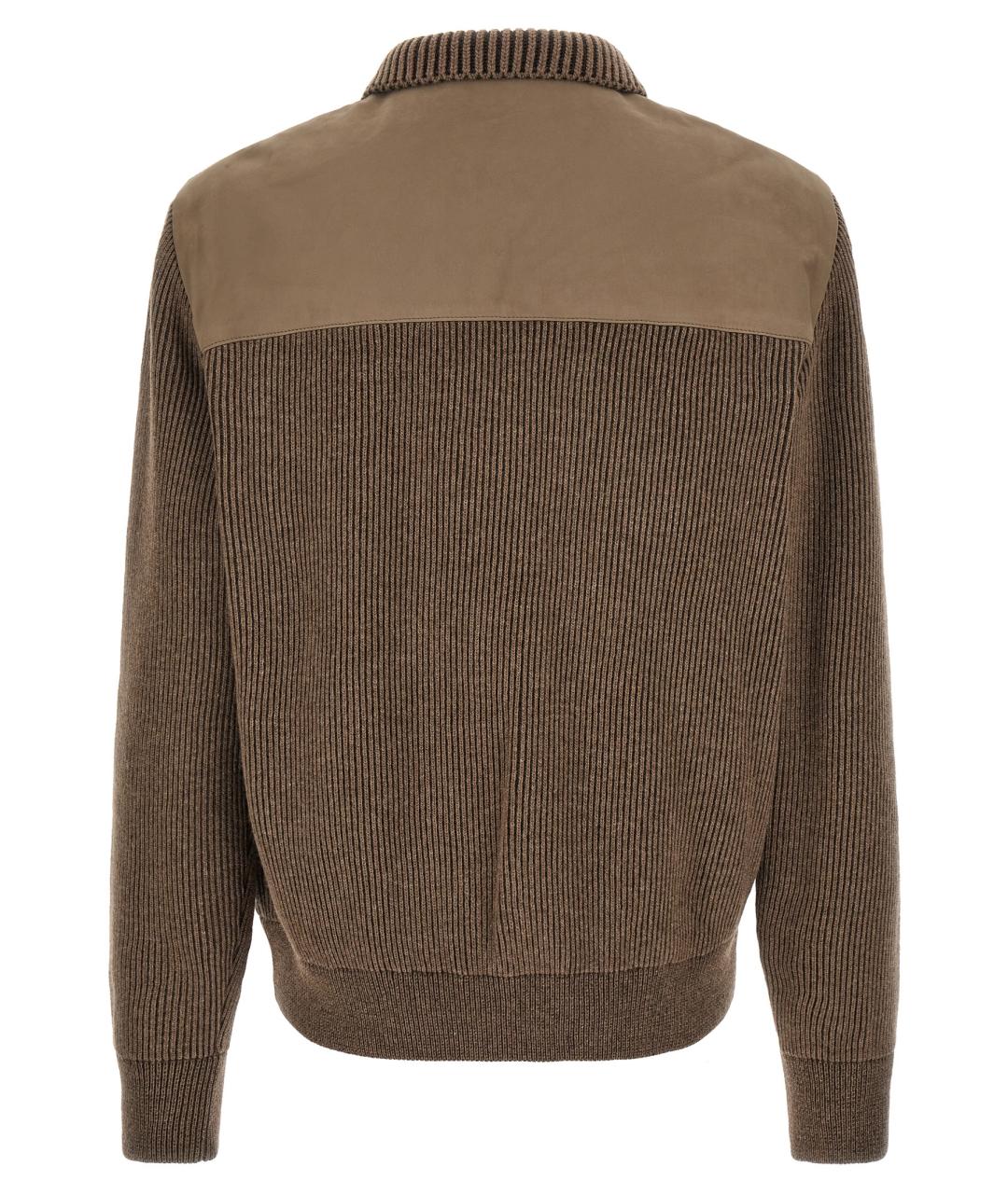 BRIONI Коричневая замшевая куртка, фото 2