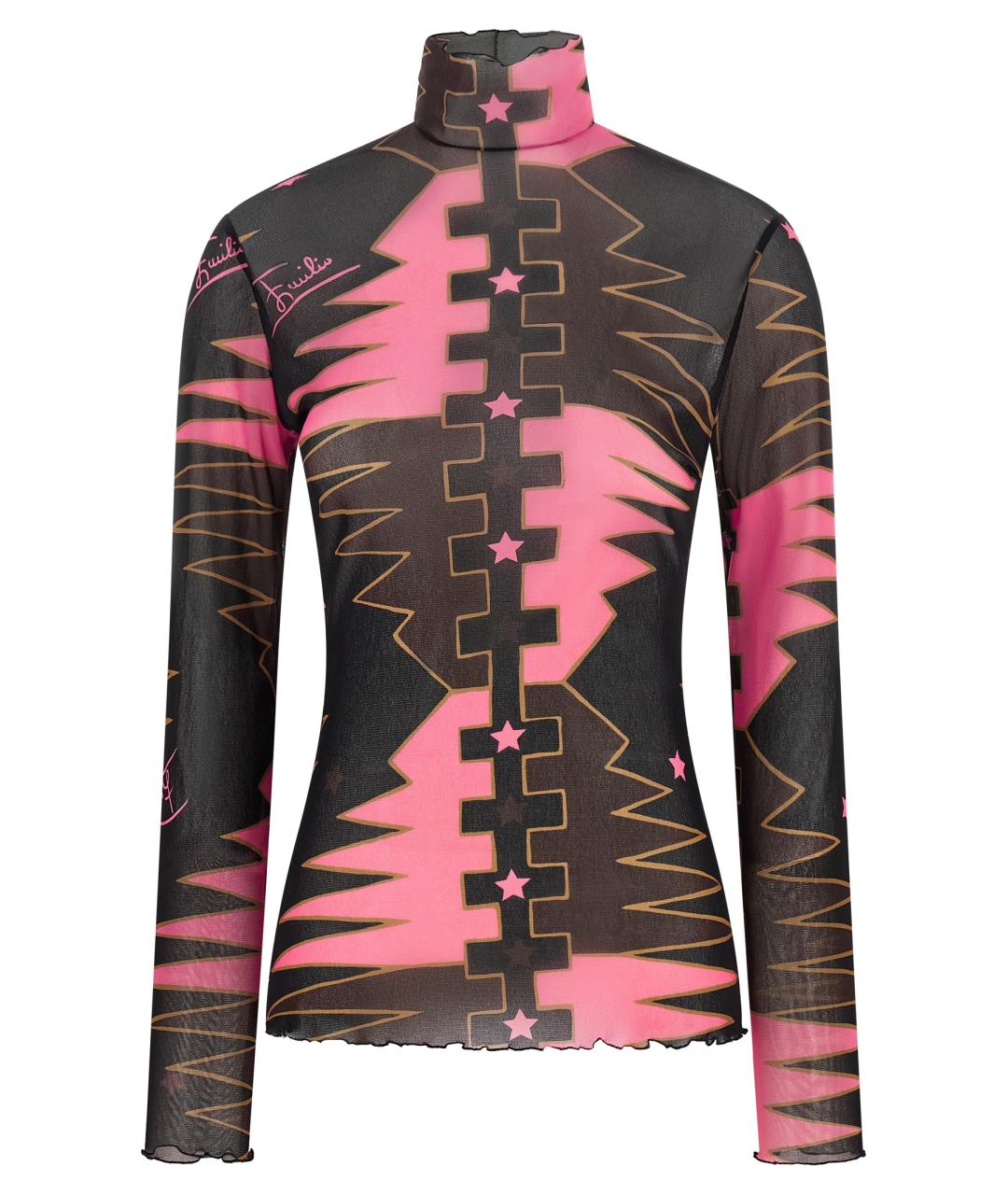 EMILIO PUCCI Мульти полиамидовая водолазка, фото 1