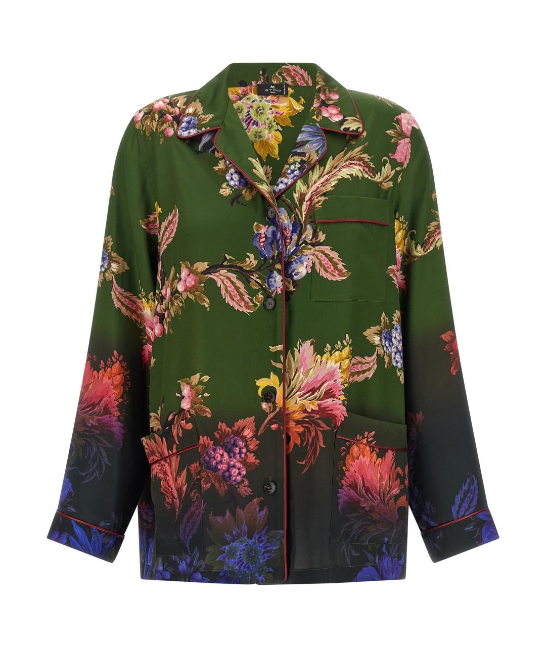 ETRO Мульти полиэстеровая рубашка, фото 1