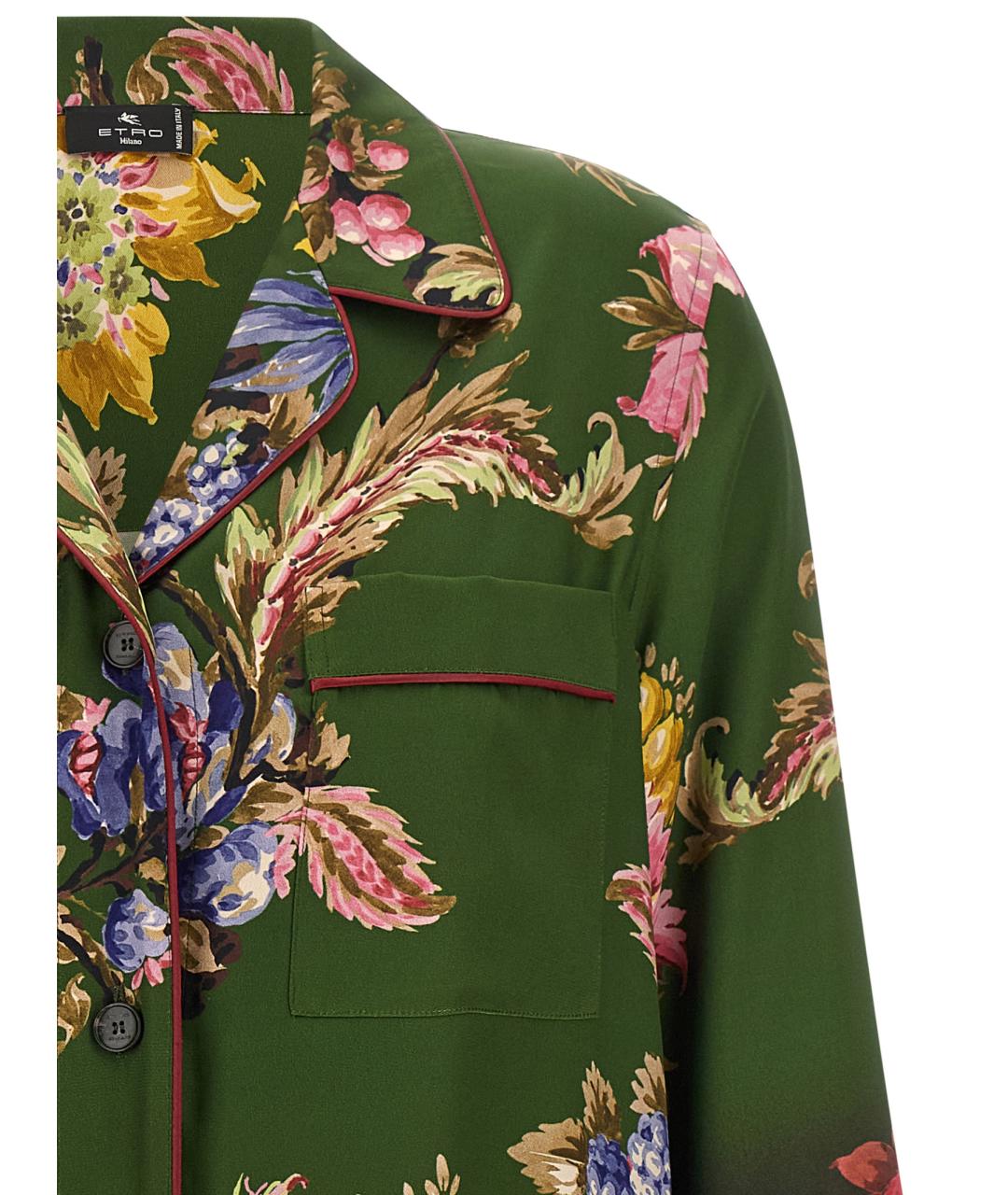 ETRO Мульти полиэстеровая рубашка, фото 3