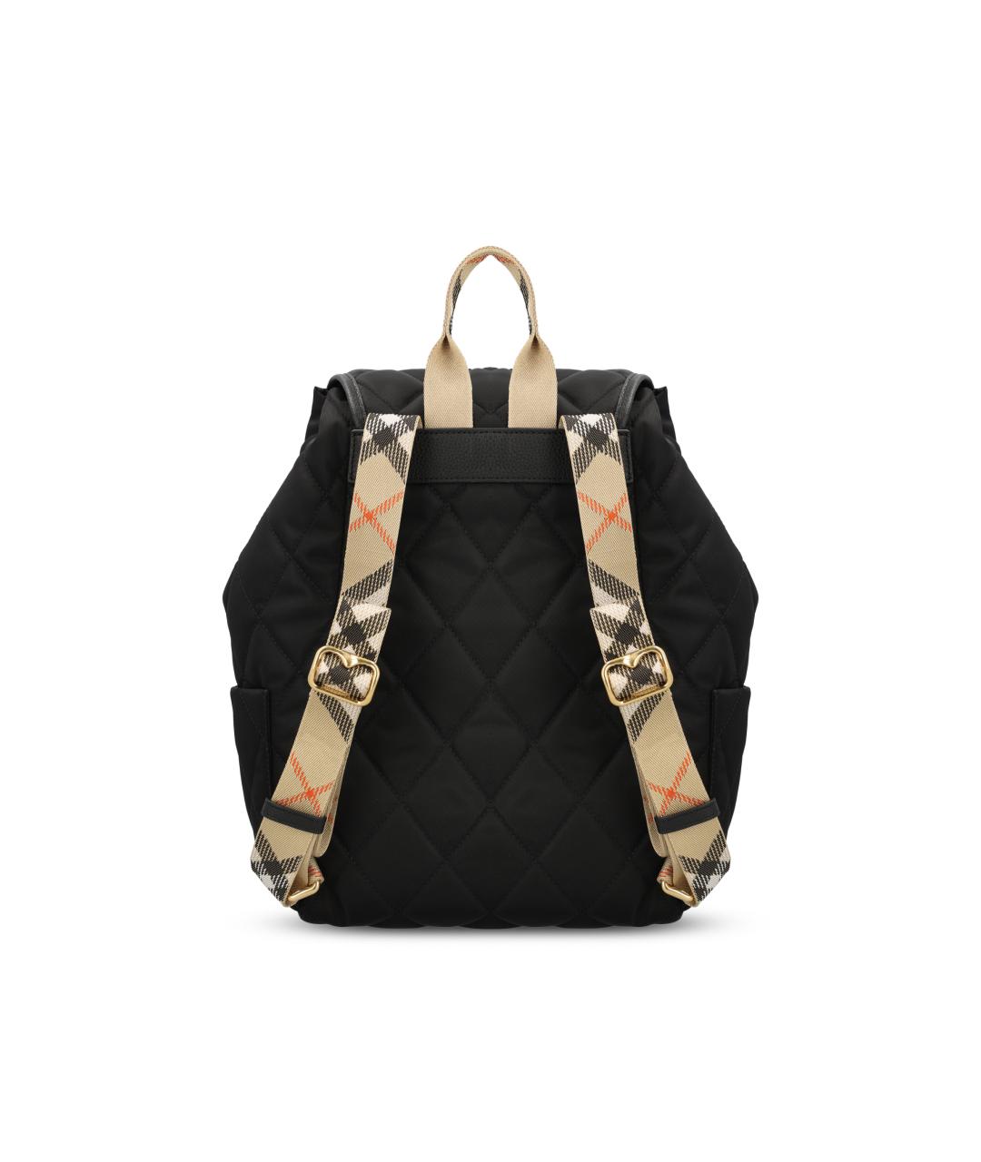 BURBERRY Черный синтетический рюкзак, фото 2