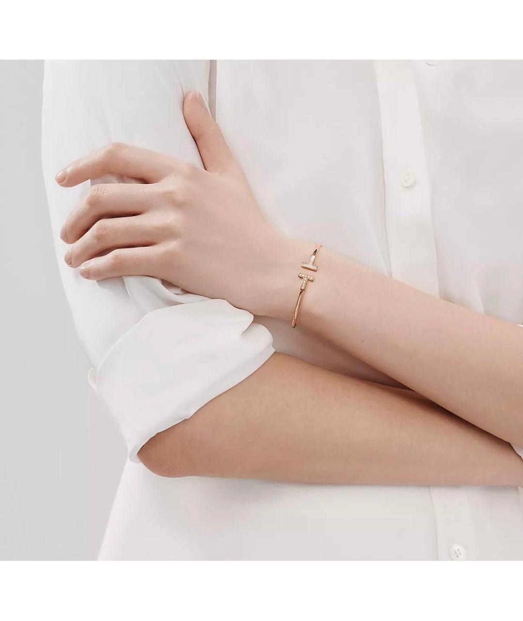 TIFFANY&CO Золотой браслет из розового золота, фото 4