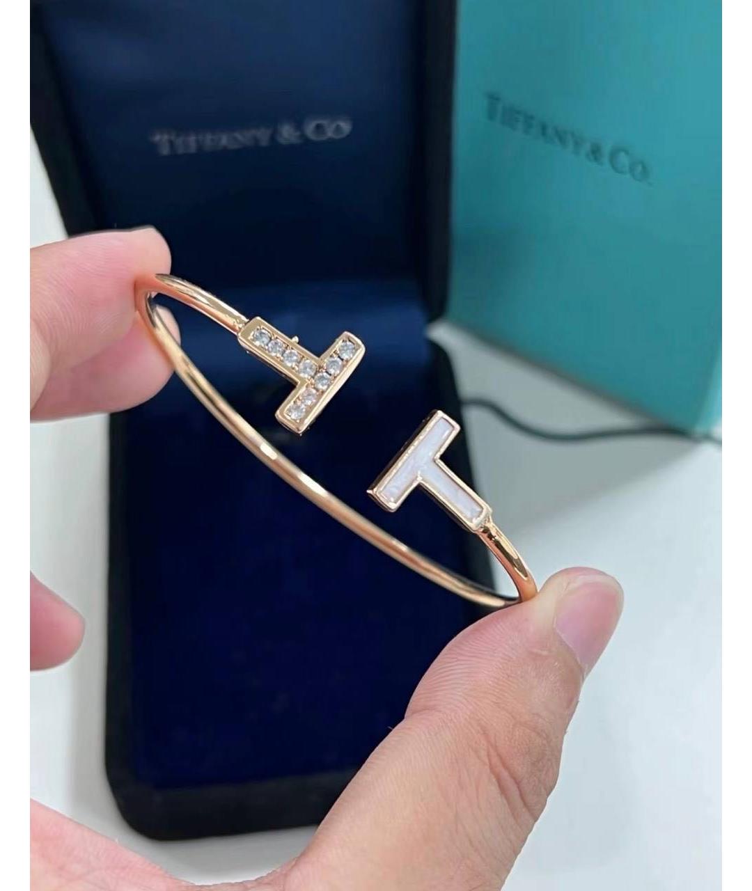 TIFFANY&CO Золотой браслет из розового золота, фото 6