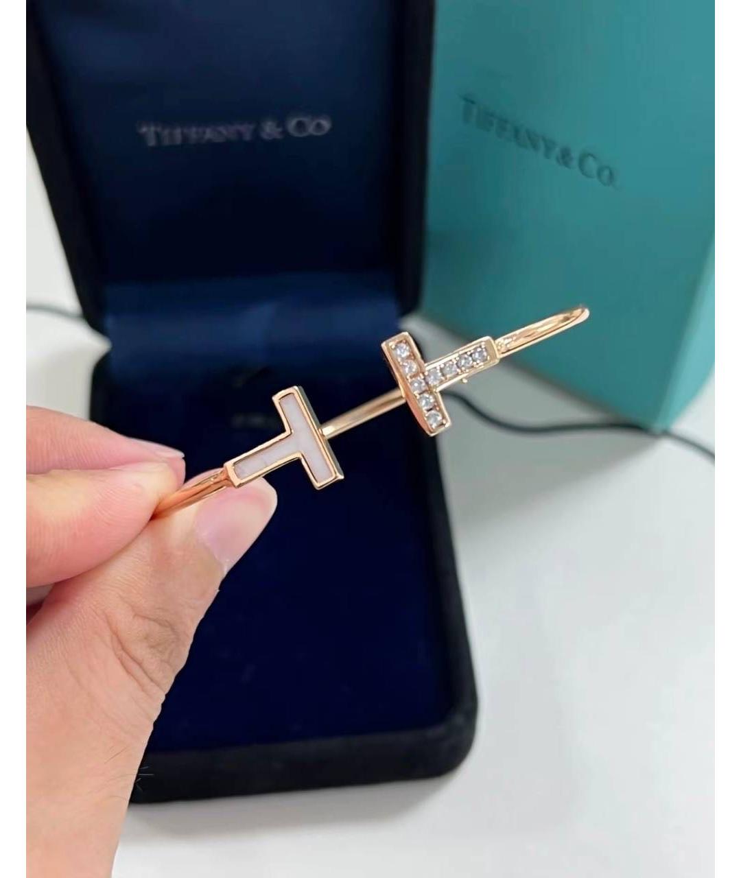 TIFFANY&CO Золотой браслет из розового золота, фото 7