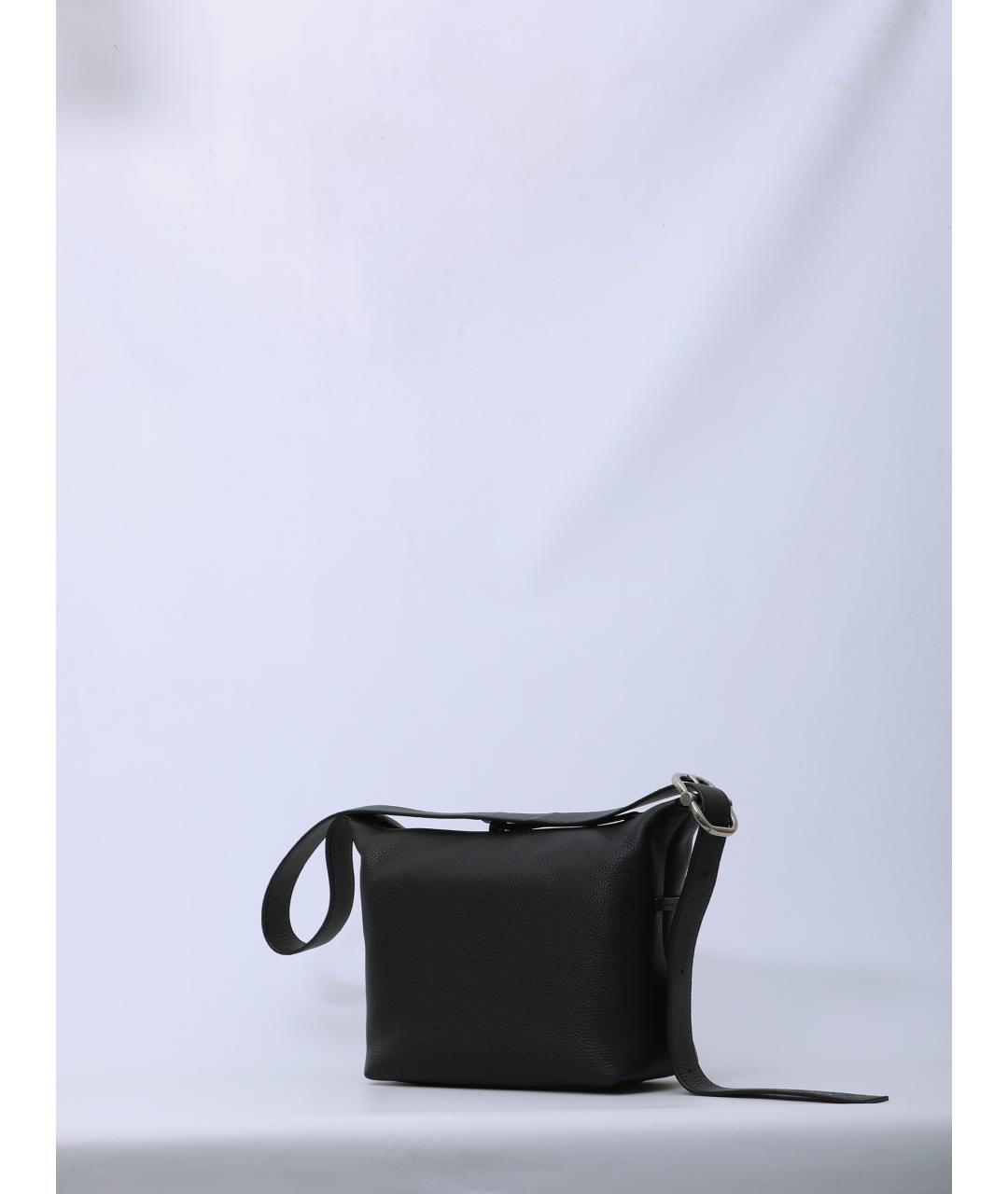 LOEWE Черная кожаная сумка на плечо, фото 3