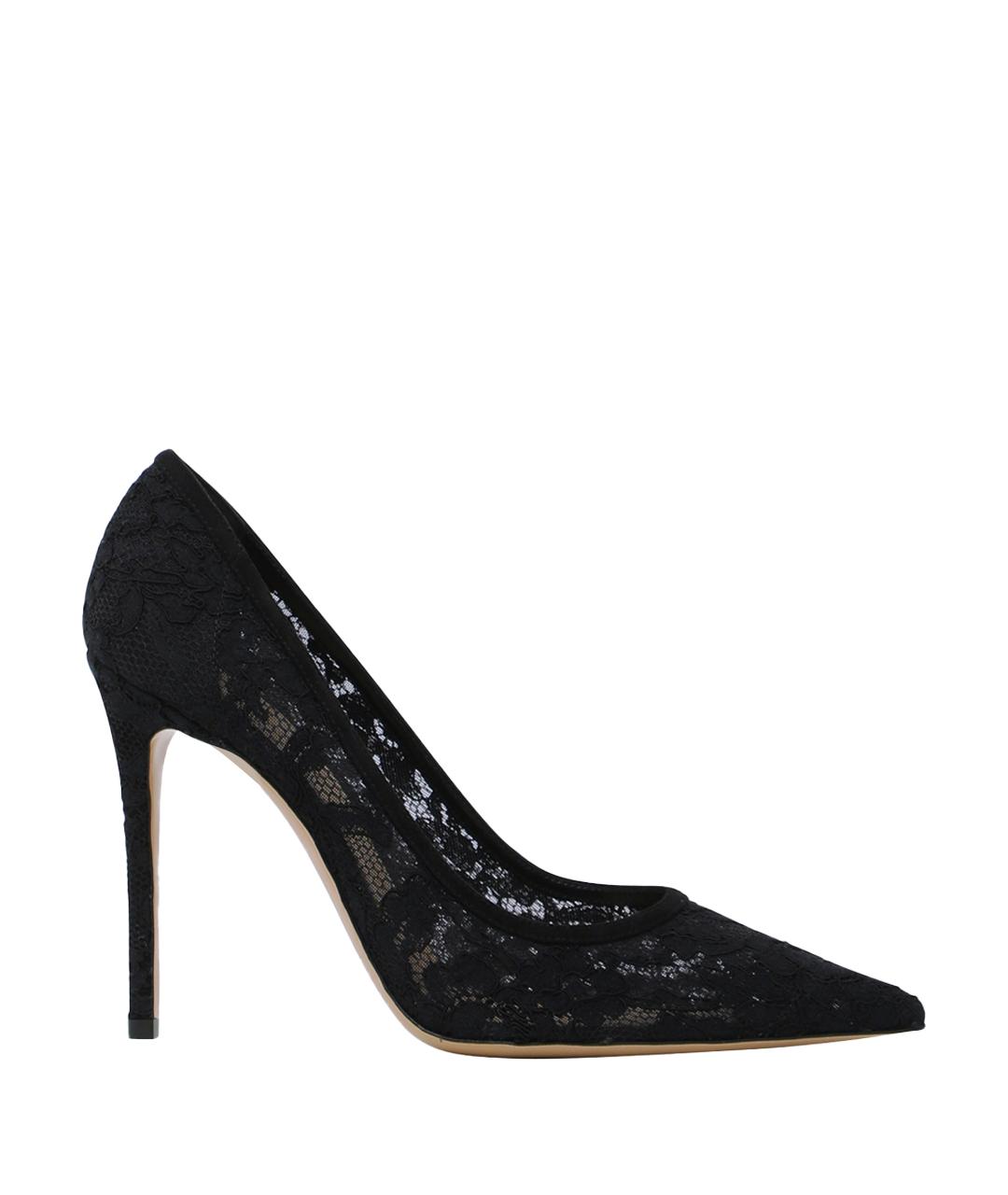GIANVITO ROSSI Черные текстильные туфли, фото 1