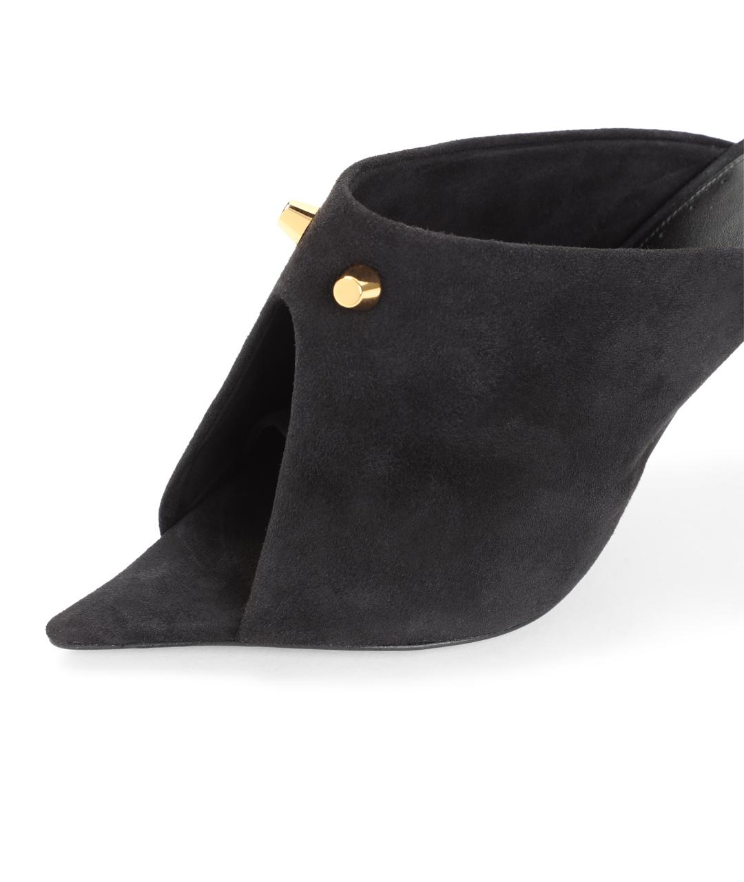BALENCIAGA Кожаные босоножки, фото 4