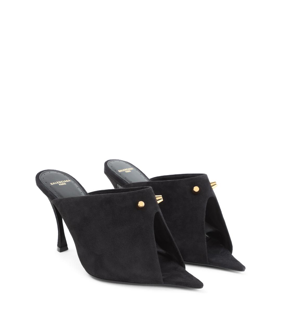BALENCIAGA Кожаные босоножки, фото 3