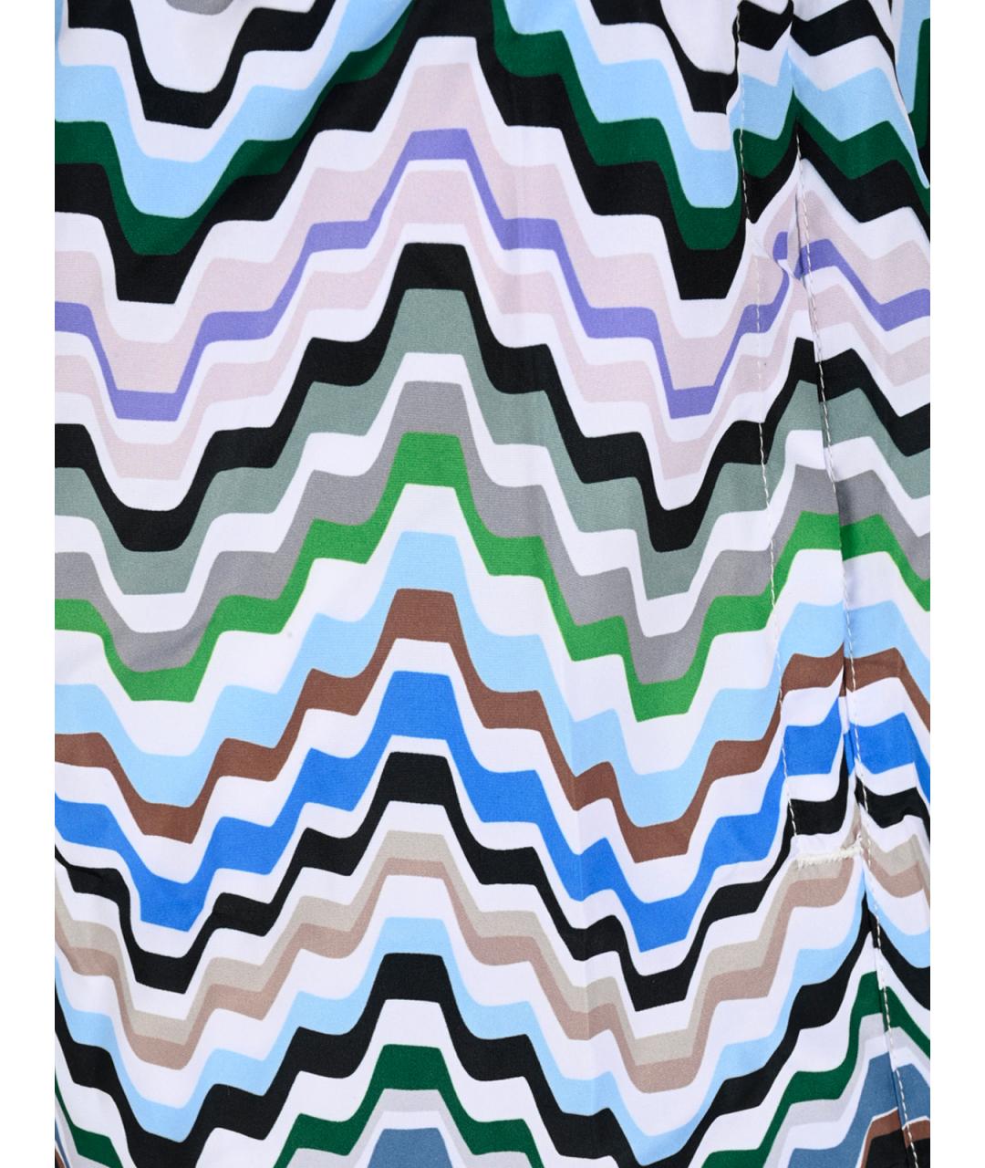 MISSONI Мульти полиэстеровые шорты, фото 3