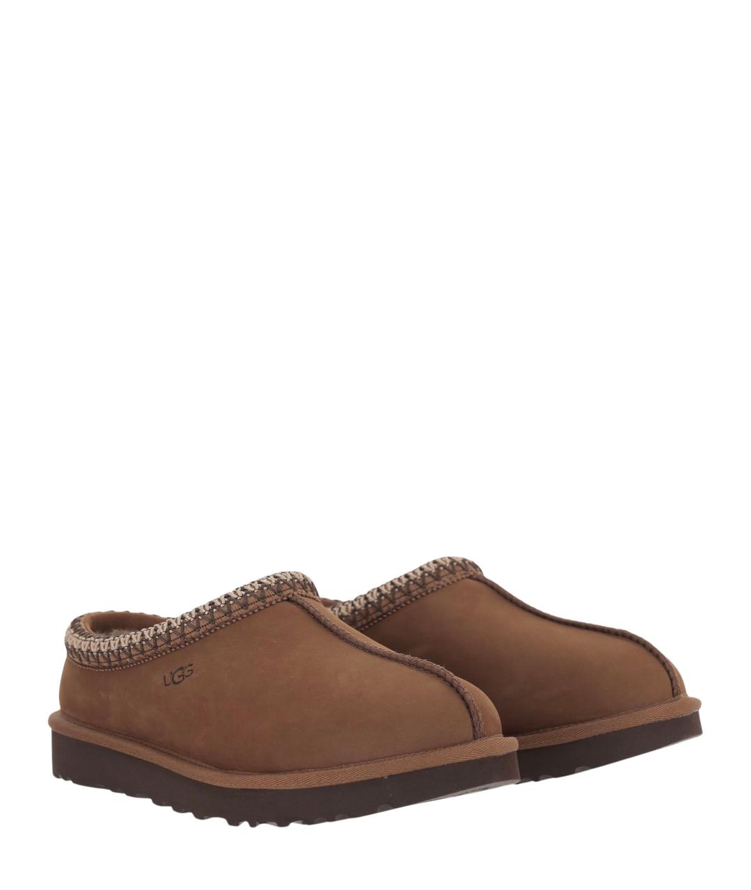 UGG Коричневые замшевые сабо, фото 2