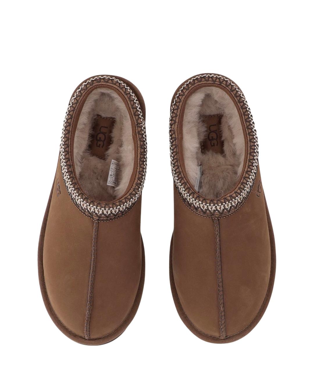 UGG Коричневые замшевые сабо, фото 4