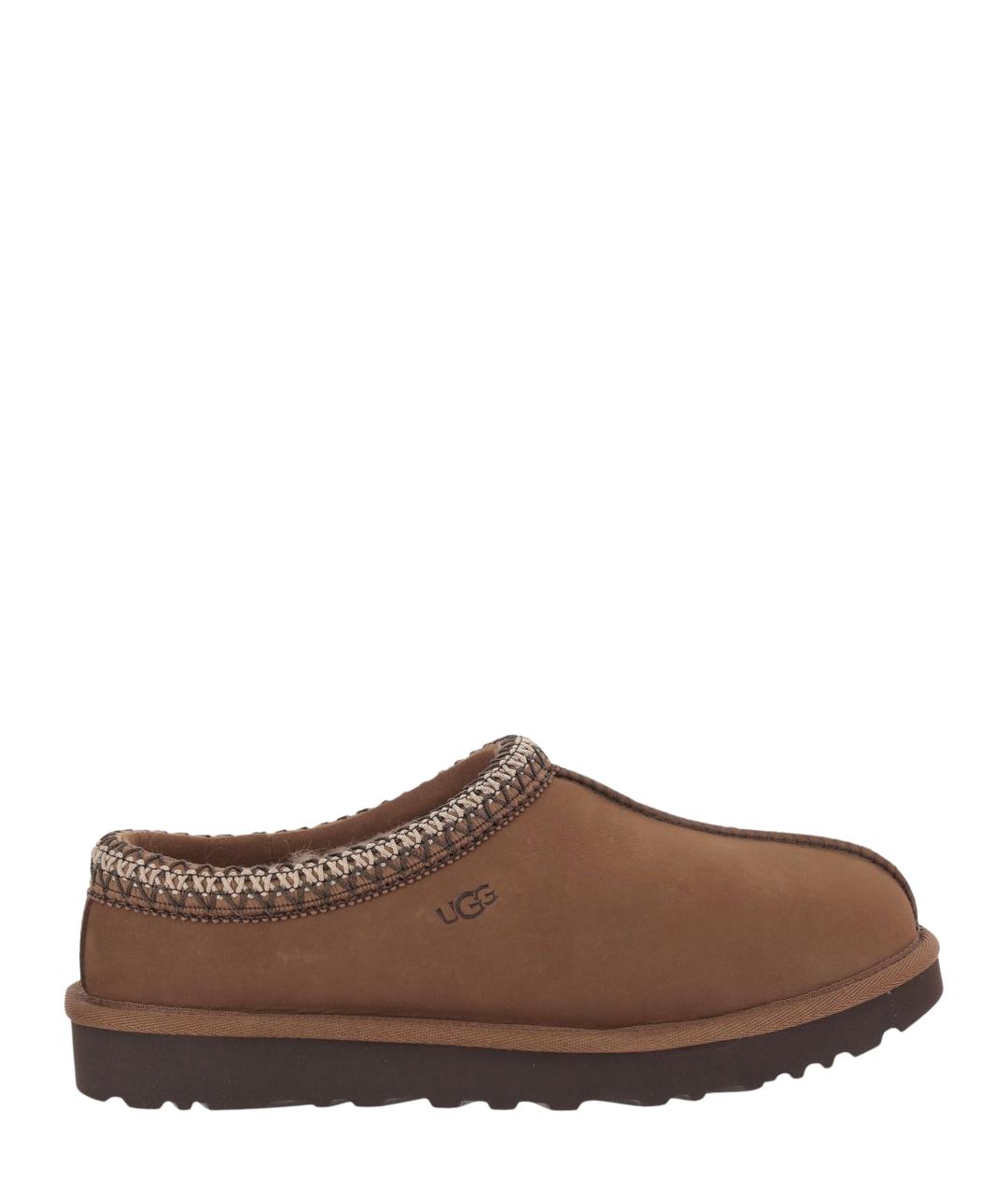UGG Коричневые замшевые сабо, фото 1