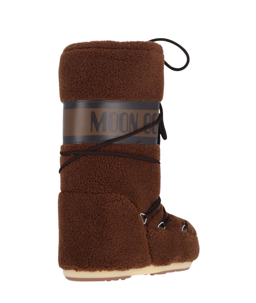 MOON BOOT Коричневые сапоги, фото 4
