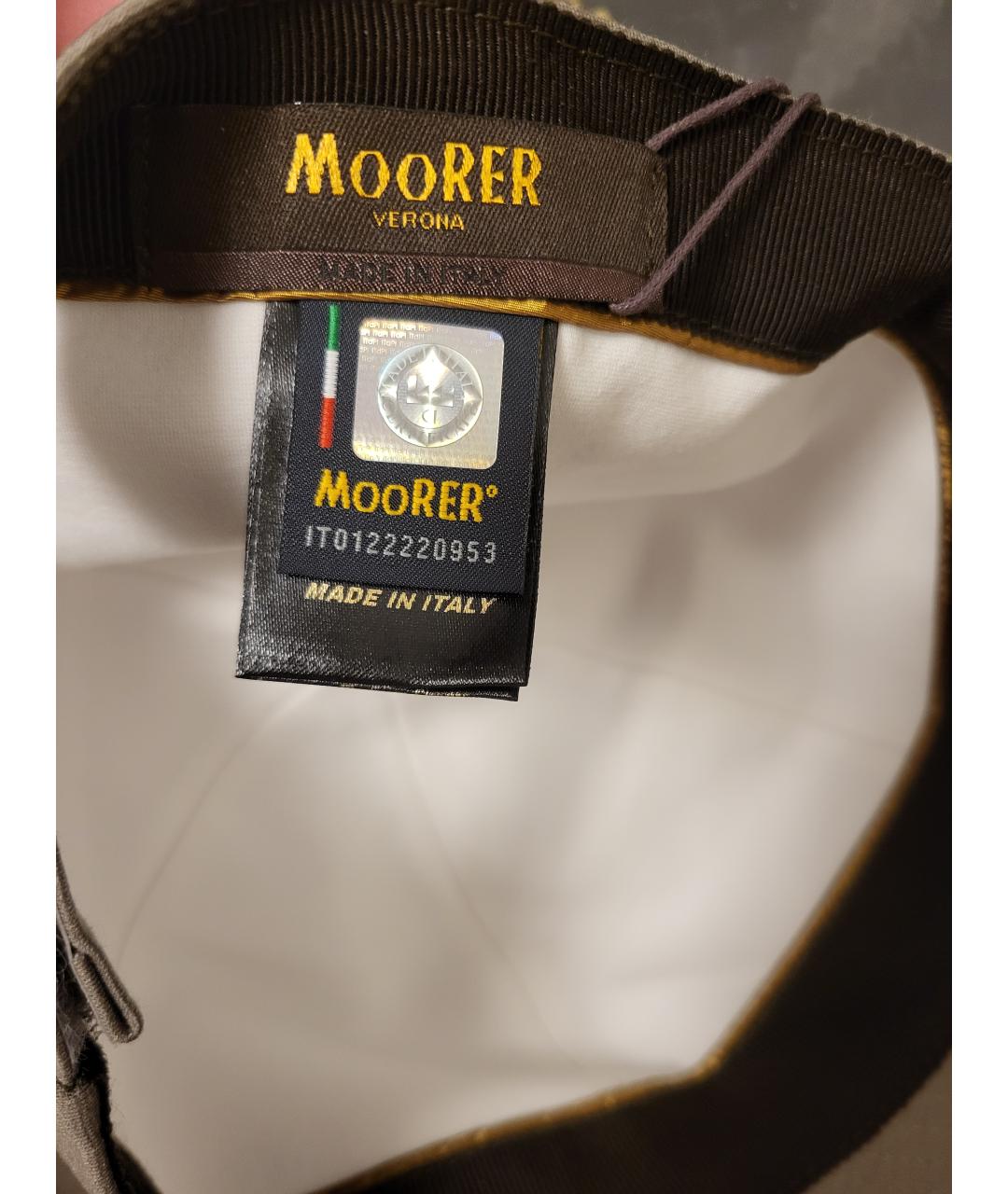 MOORER Серая кепка/бейсболка, фото 6