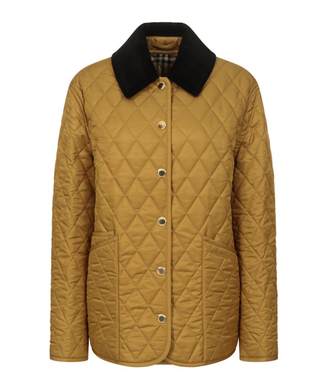 BURBERRY Горчичная куртка, фото 1