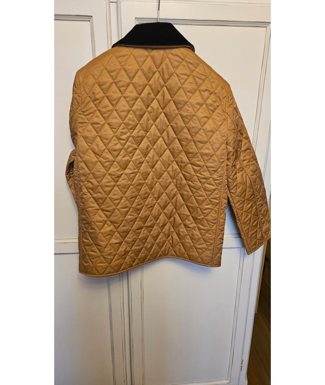 BURBERRY Горчичная куртка, фото 2