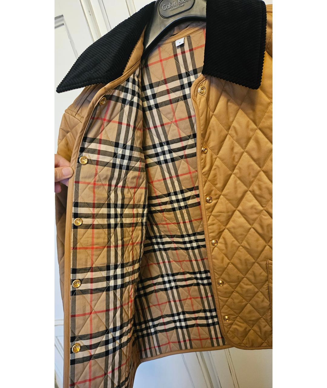 BURBERRY Горчичная куртка, фото 6