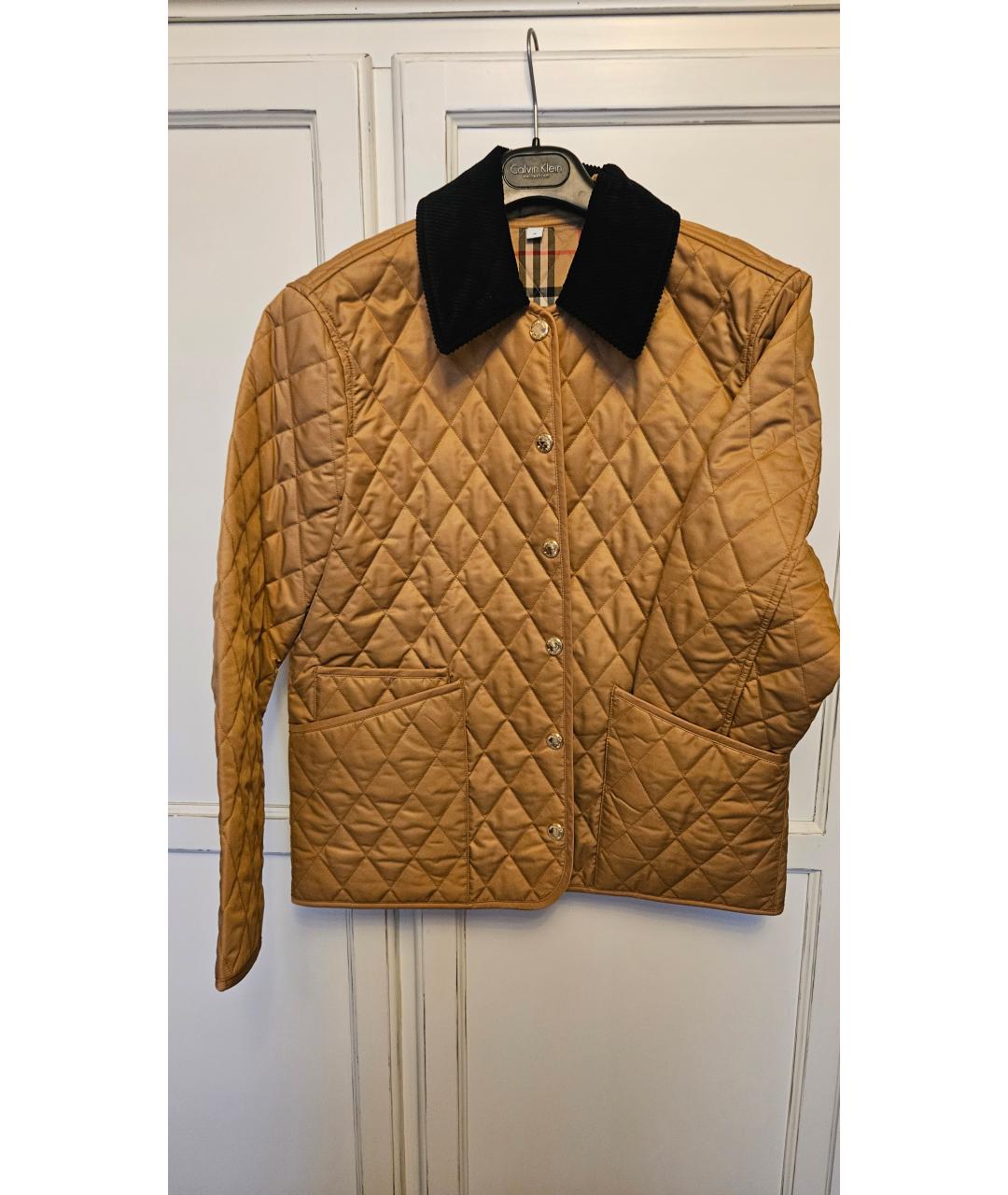 BURBERRY Горчичная куртка, фото 3