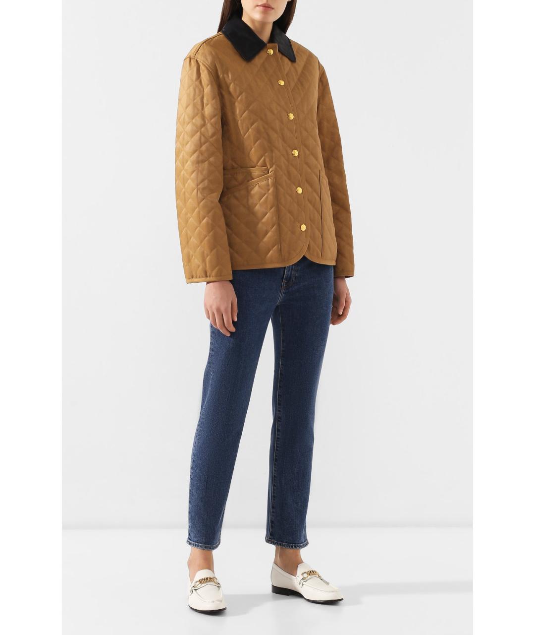 BURBERRY Горчичная куртка, фото 9