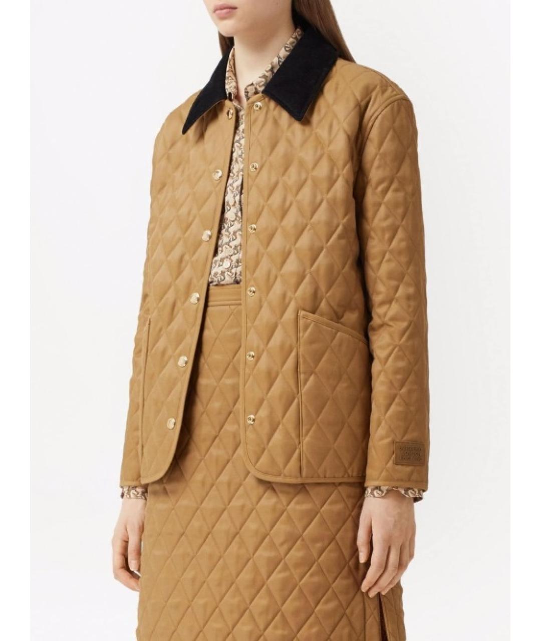 BURBERRY Горчичная куртка, фото 10