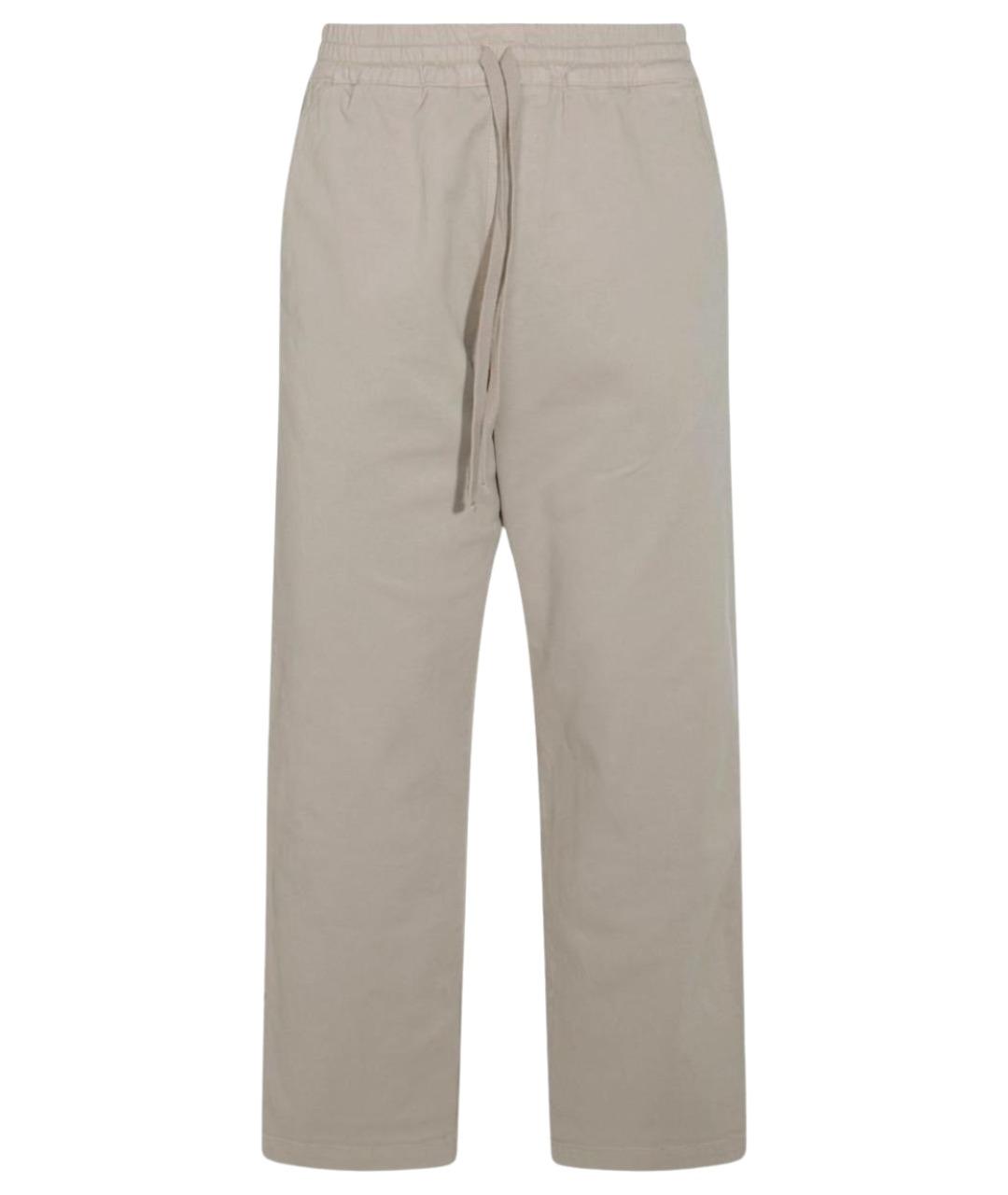 CARHARTT WIP Бежевые хлопковые повседневные брюки, фото 1