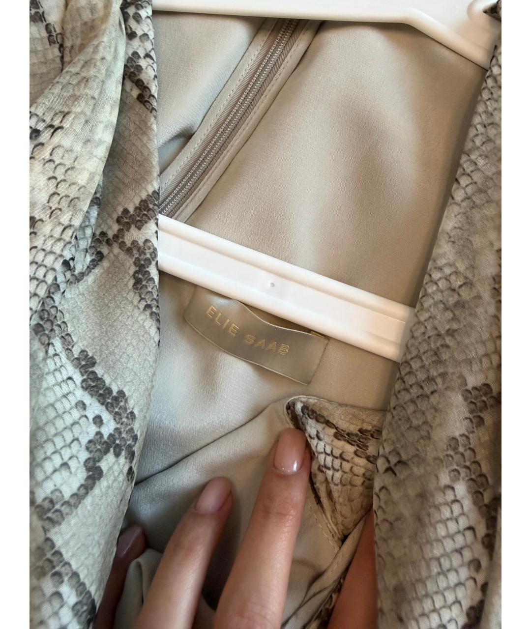 ELIE SAAB Шелковое вечернее платье, фото 4