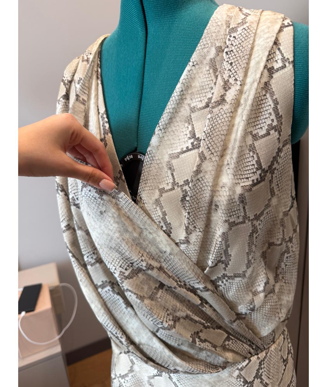 ELIE SAAB Шелковое вечернее платье, фото 3