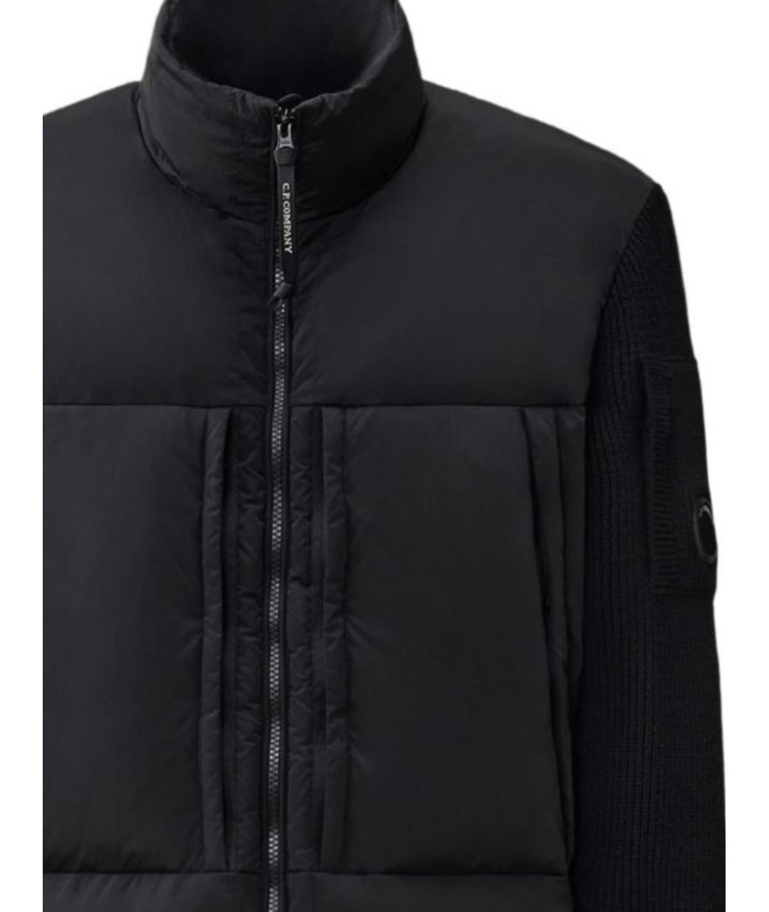 CP COMPANY Черная шерстяная куртка, фото 2