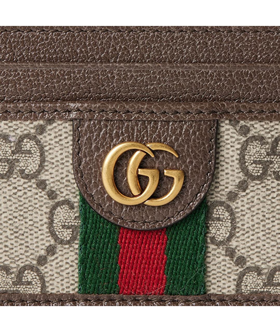 GUCCI Мульти полиуретановый кардхолдер, фото 3