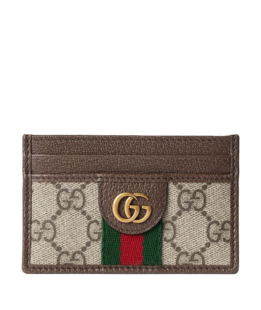 GUCCI Мульти полиуретановый кардхолдер, фото 1