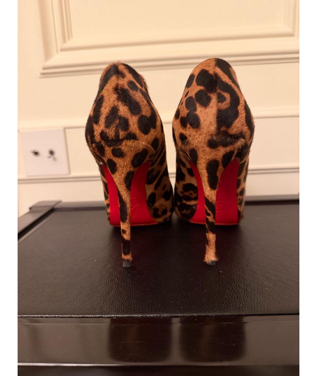 CHRISTIAN LOUBOUTIN Мульти кожаные туфли, фото 4