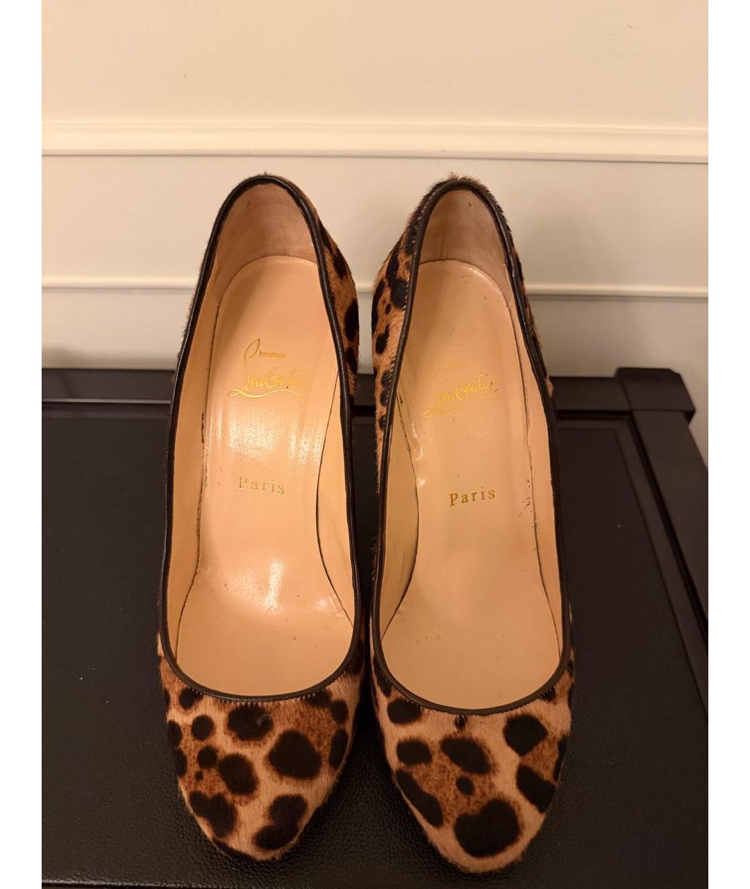 CHRISTIAN LOUBOUTIN Мульти кожаные туфли, фото 2