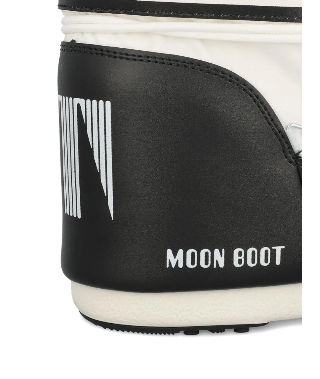 MOON BOOT Белые синтетические сапоги, фото 4