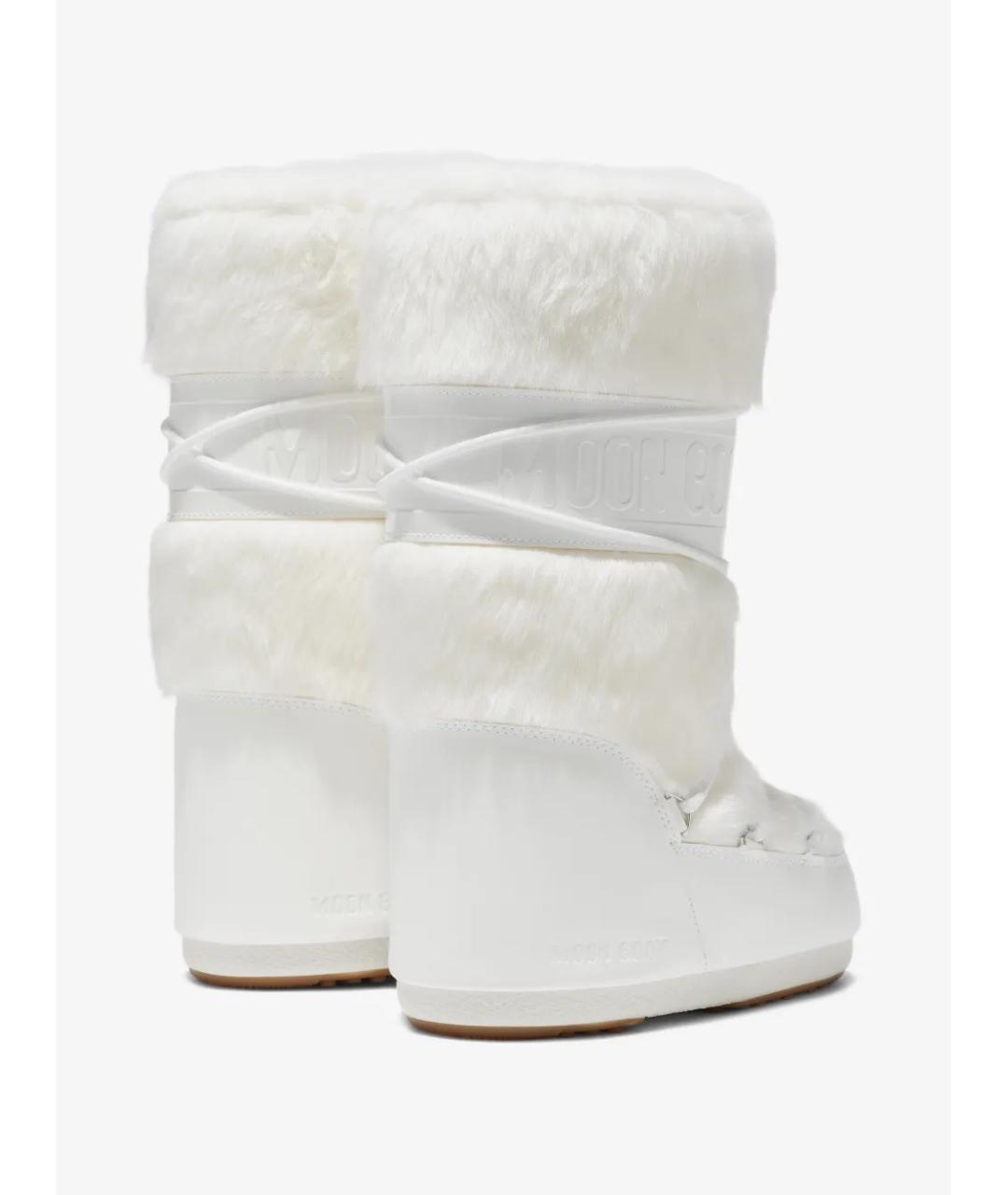 MOON BOOT Белые сапоги, фото 2