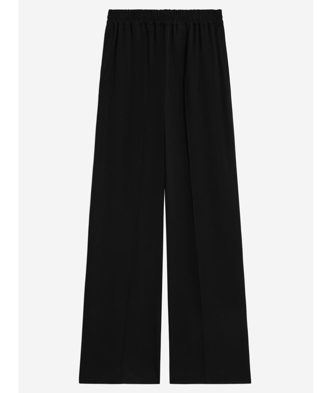 CELINE Черные шерстяные брюки широкие, фото 2