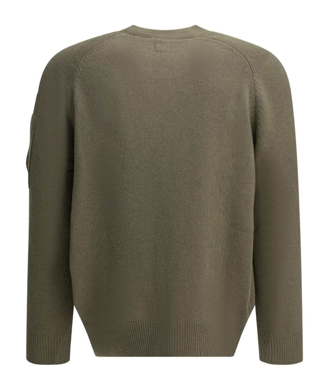 CP COMPANY Хаки шерстяной джемпер / свитер, фото 2